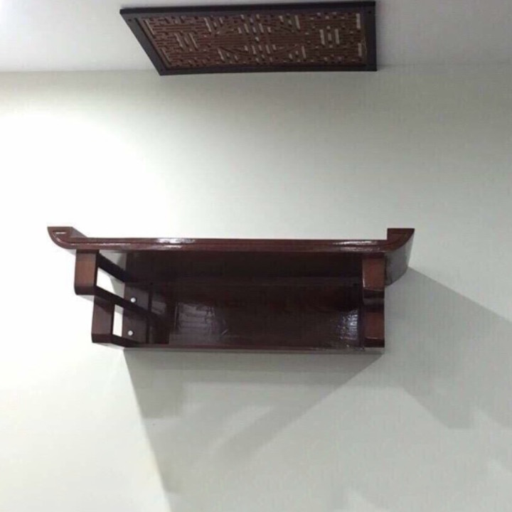 BÀN THỜ GỖ TREO TƯỜNG - Giao hàng màu ngẫu nhiên