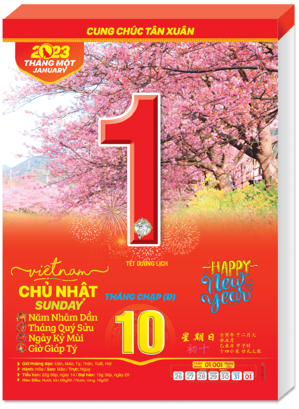 Lịch Bloc 20240Đại Việt Á  - mẫu ngẫu nhiên