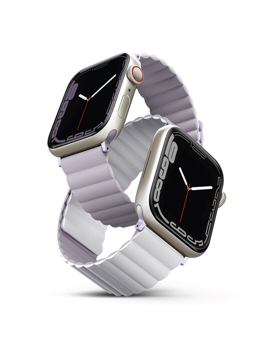 Dây đeo dành Apple Watch UNIQ Revix Reversible Magnetic Silicone (38/40/41mm) - Hàng chính hãng