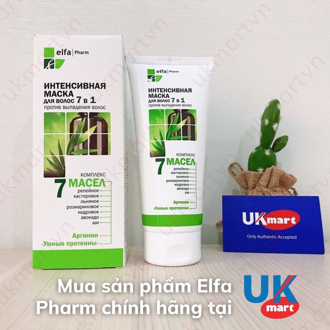 Ủ Tóc Elfa Pharm Giảm Rụng Tóc 7 Trong 1 200ml