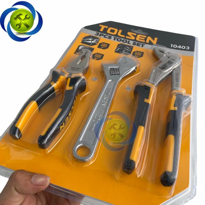 Bộ dụng cụ 3 chi tiết Tolsen 10403