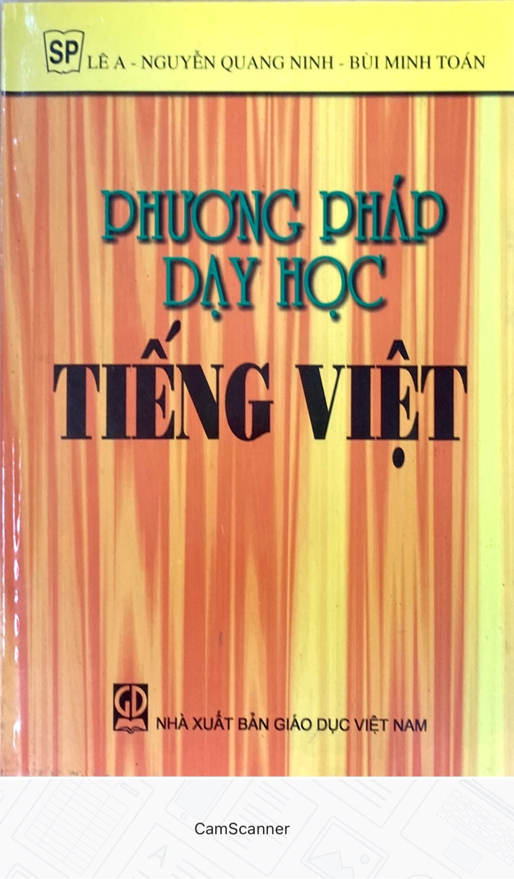 Phương Pháp Dạy Học Tiếng Việt