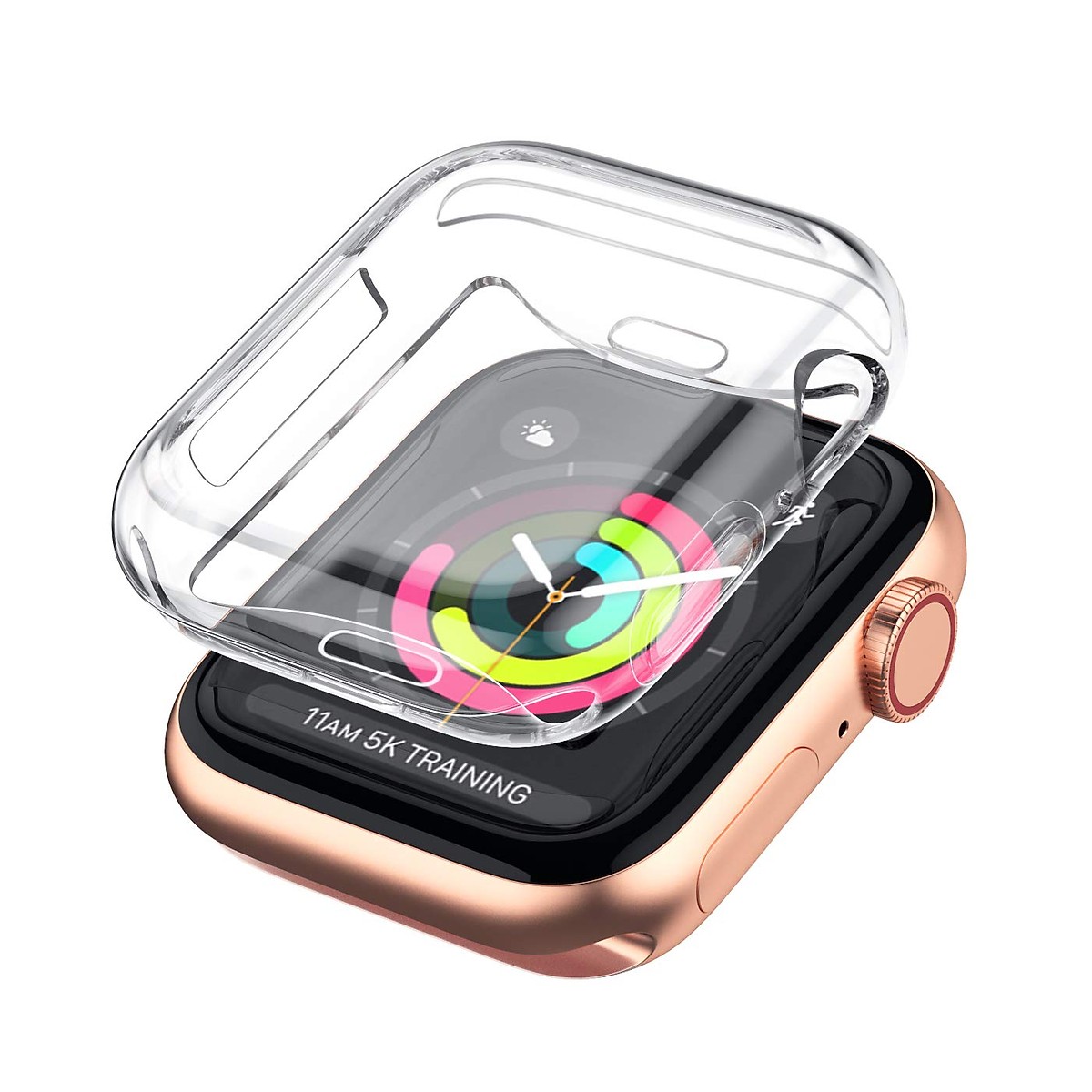 Bộ 2 Case Ốp Dẻo Silicon Dành Cho Apple Watch 42mm Series 3 2 1