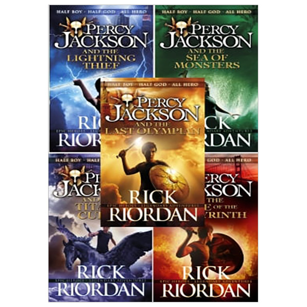 Combo Percy Jackson and the Olympians - 5 Books (Now A Major Film)