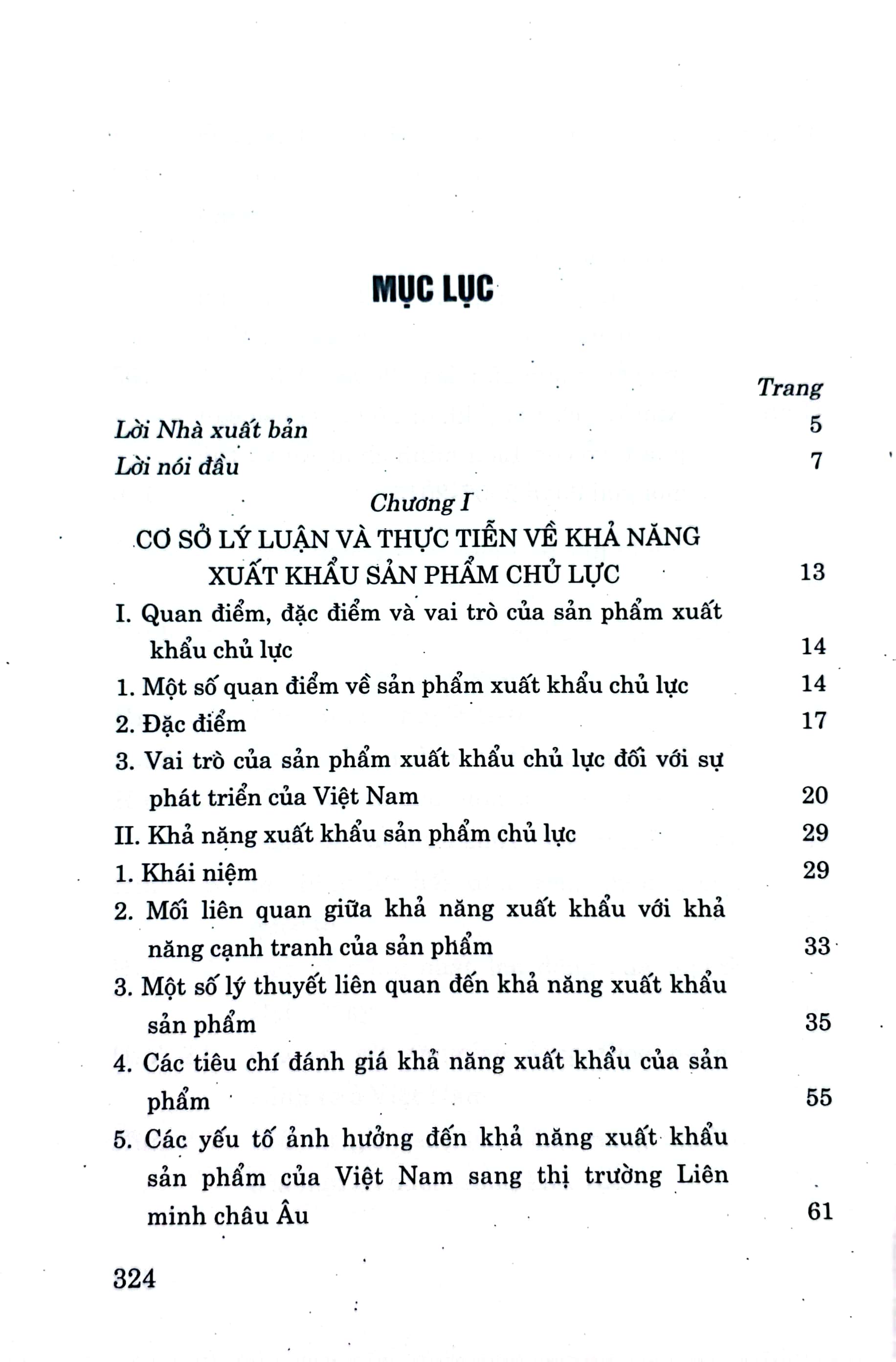 Nâng cao khả năng xuất khẩu một số sản phẩm chủ lực của Việt Nam sang thị trường Liên minh châu Âu đến năm 2025