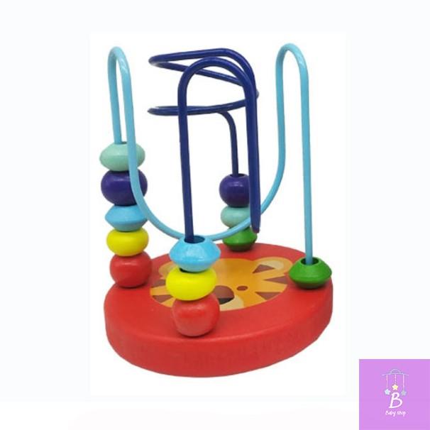 Đồ Chơi Gỗ Trí Tuệ Cho Bé Sâu- Đàn-Tháp_Ghép Gỗ- Luồn Hạt-Đồng Hồ