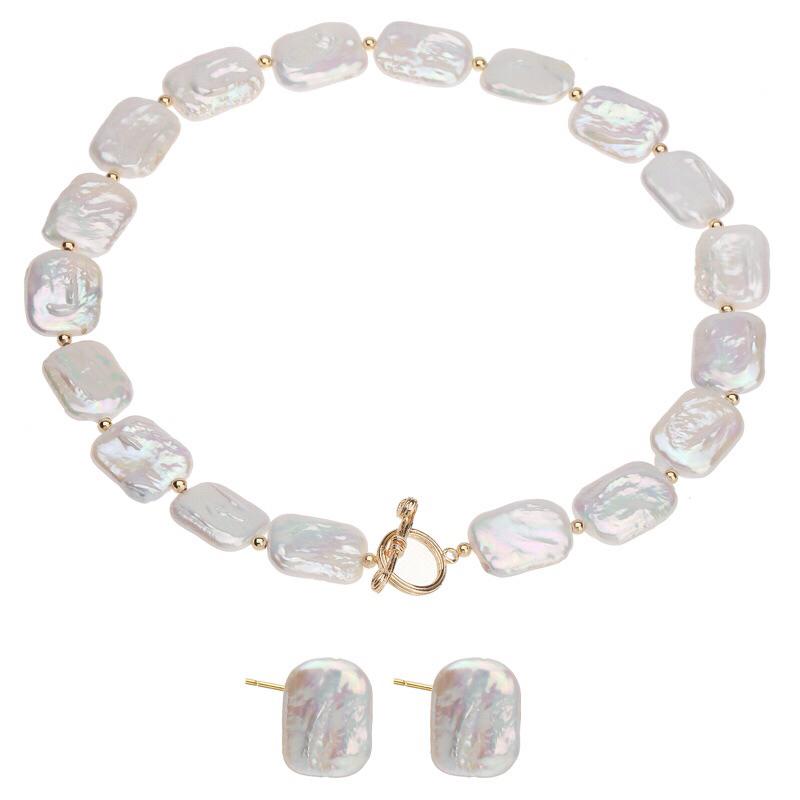 Bộ Trang Sức Bạc 925 Thời Trang - Trường Thịnh Ngọc Trai