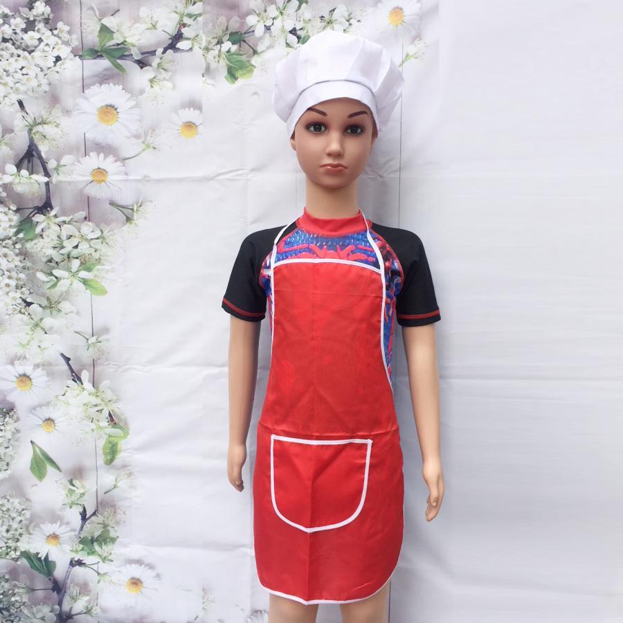 Bộ tạp dề + mũ nấu ăn dành cho bé