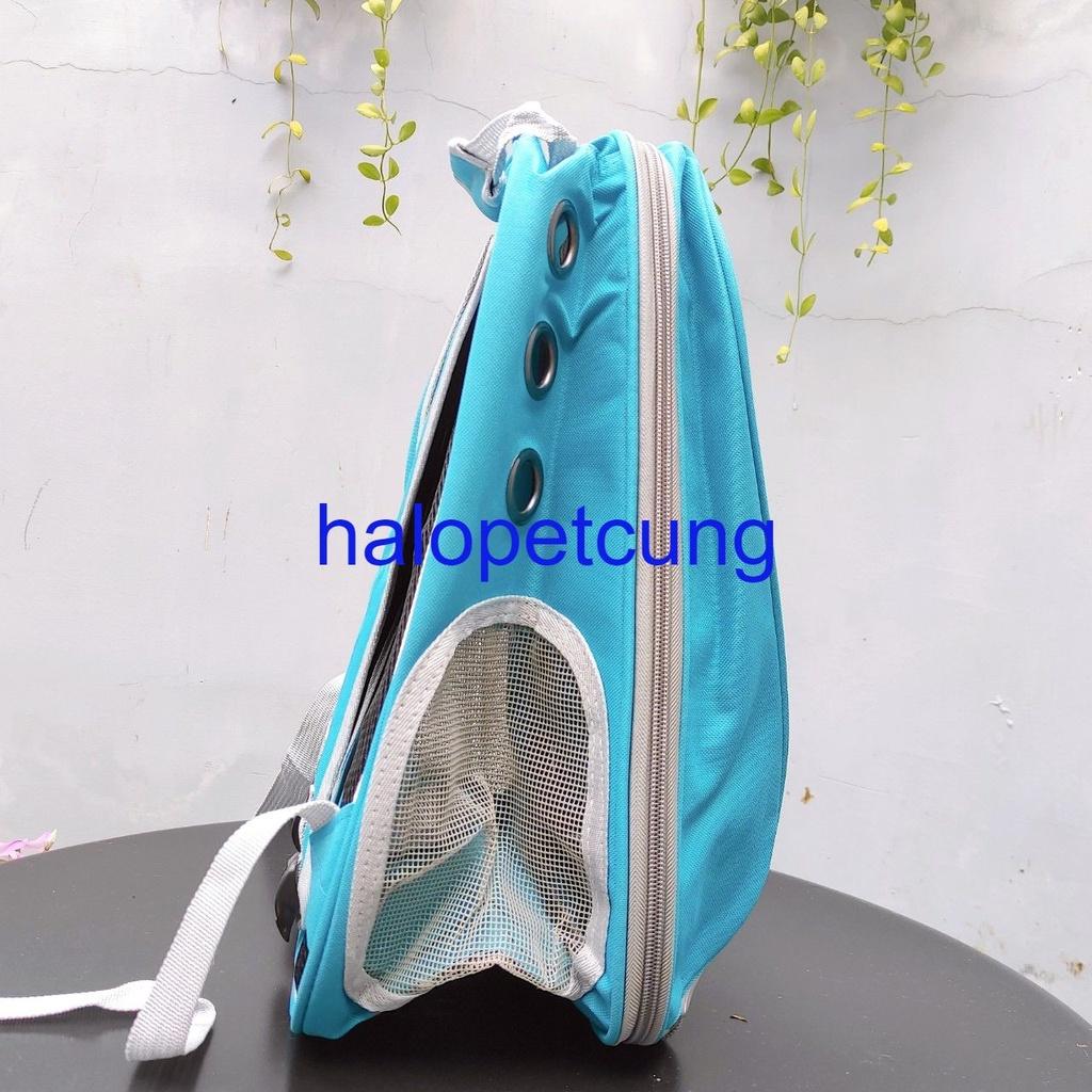 Balo Phi Hành Gia Vận Chuyển Thú Cưng Dạng Nhựa Dẻo Gấp Gọn