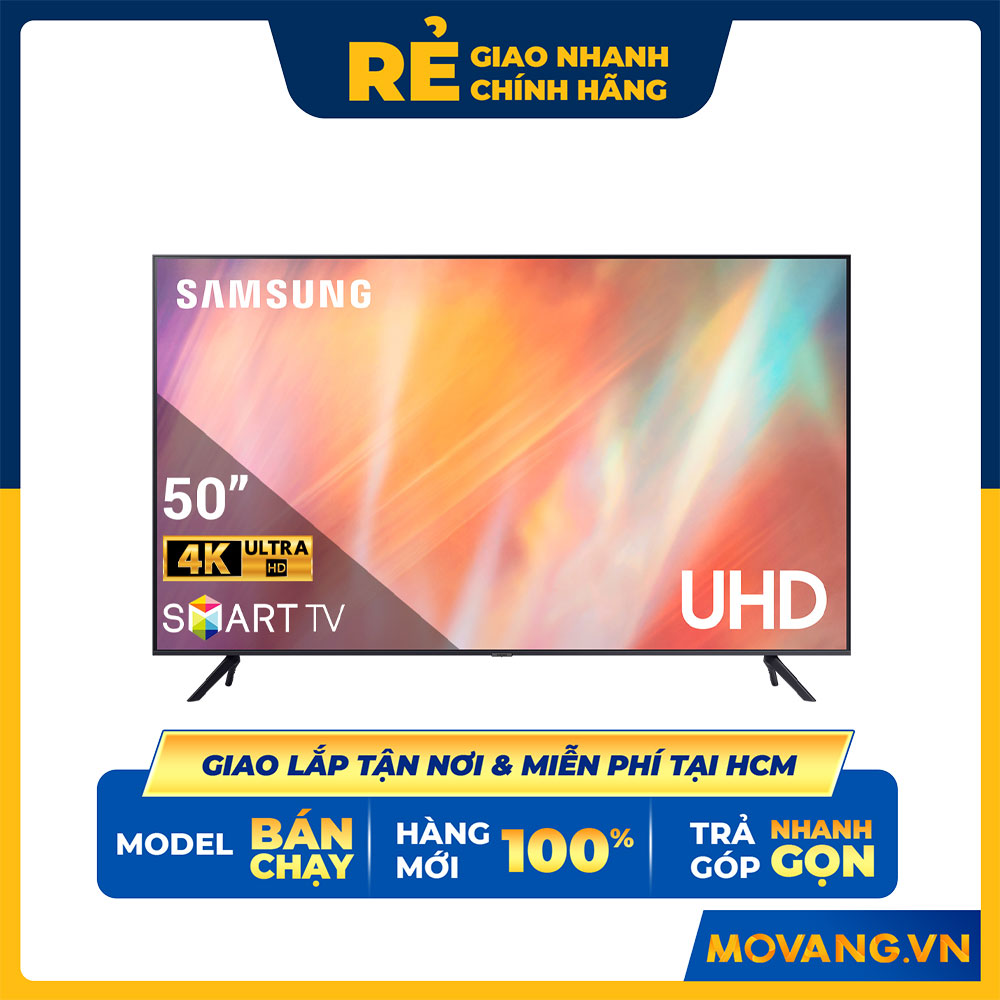 Smart Tivi Samsung 4K 50 inch UA50AU7000