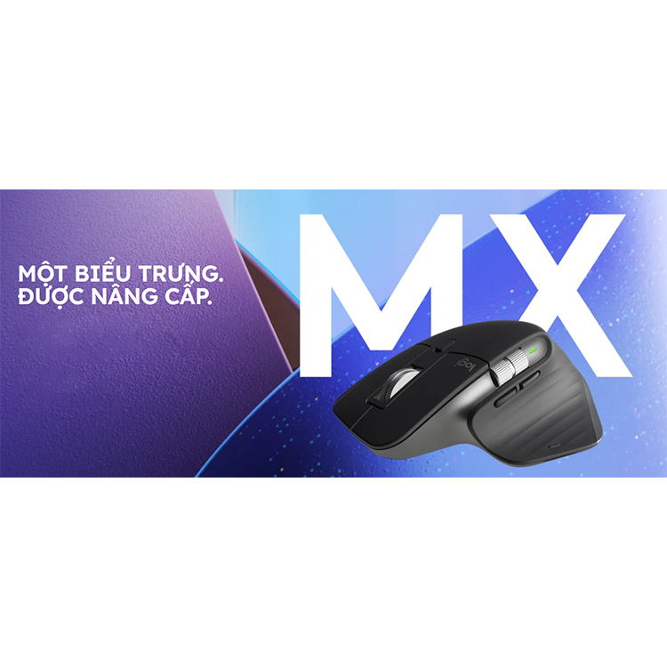 Chuột không dây Bluetooth Logitech MX Master 3s - Hàng Chính Hãng