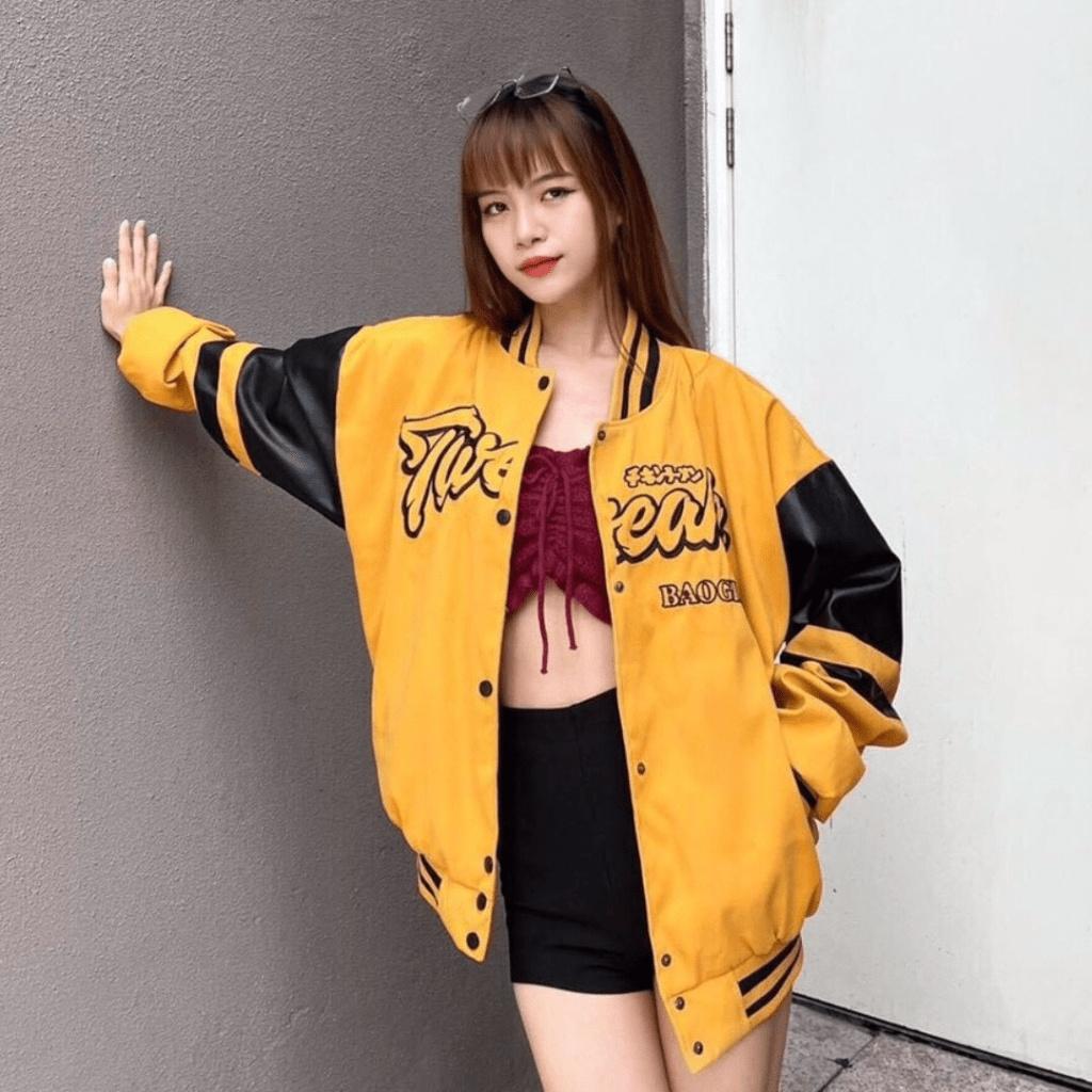 (HCM) ÁO KHOÁC DÙ BOMBER THỜI TRANG NỮ SIÊU HOT - THỜI TRANG GENZ HOT HIT CHO CÁC BẠN TRẺ THỜI TRANG NAM 1986