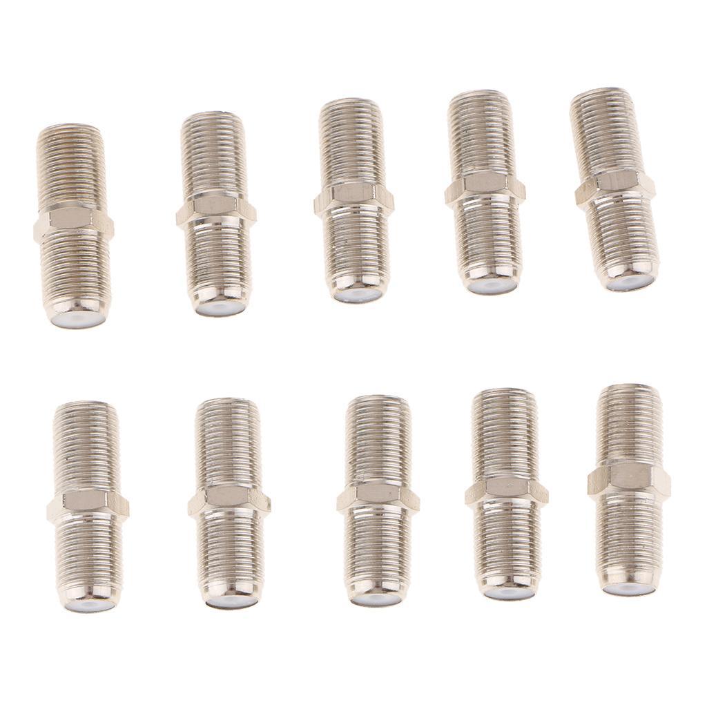 20Pieces F Type RG6 Coax Cable Female to Female Connector