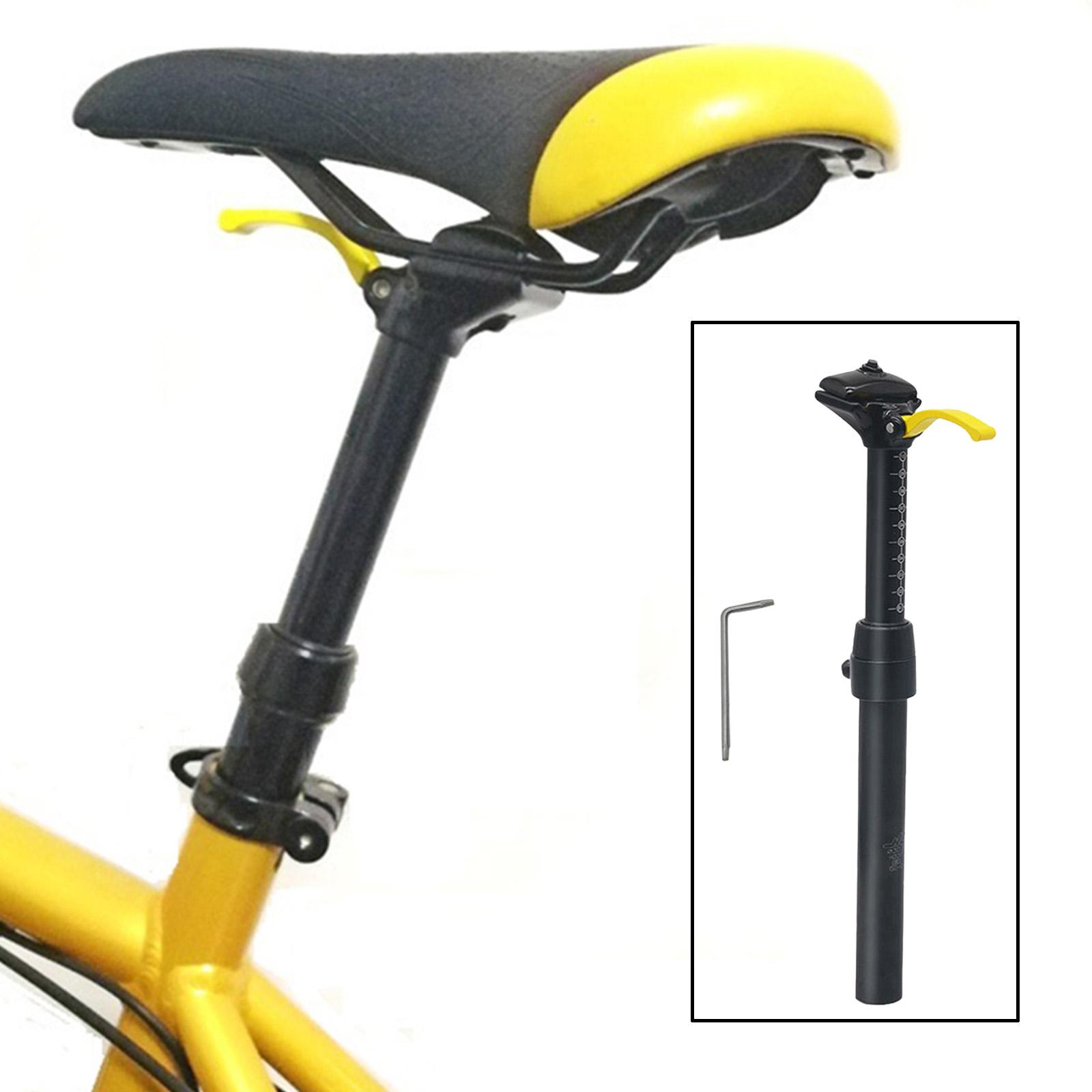 Bike Adjustable Seatpost Road Mountain Bicycle Seat Post Saddle Pole