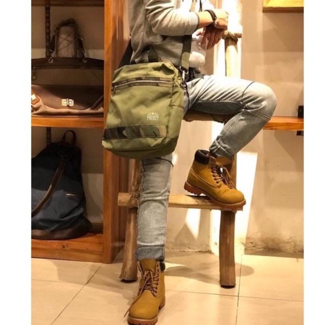 Balo học sinh, sinh viên thời trang unisex với chất dù nhẹ bền - BOM