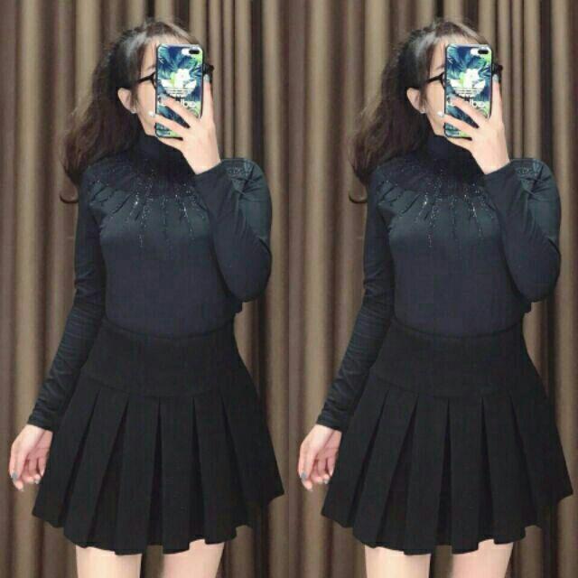 Chân váy xếp ly. Hàng loại 1