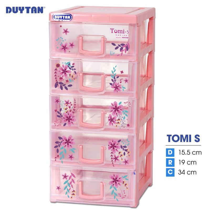 Tủ nhựa Duy Tân Tomi S - 5 ngăn - Nhiều màu