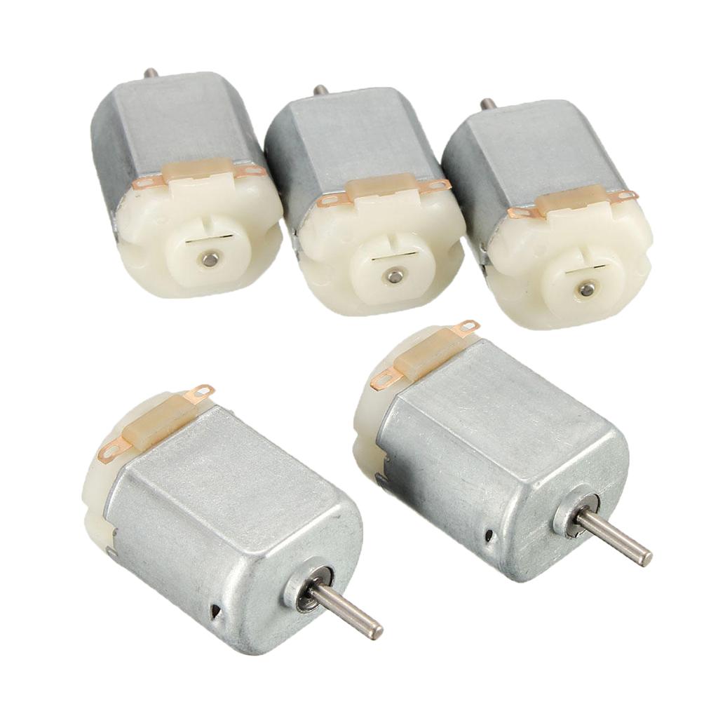 5 Chiếc DC 3V Mô Men Từ Mini Xe Máy Điện cho TỰ LÀM Đồ Chơi Ô Tô Trẻ Em