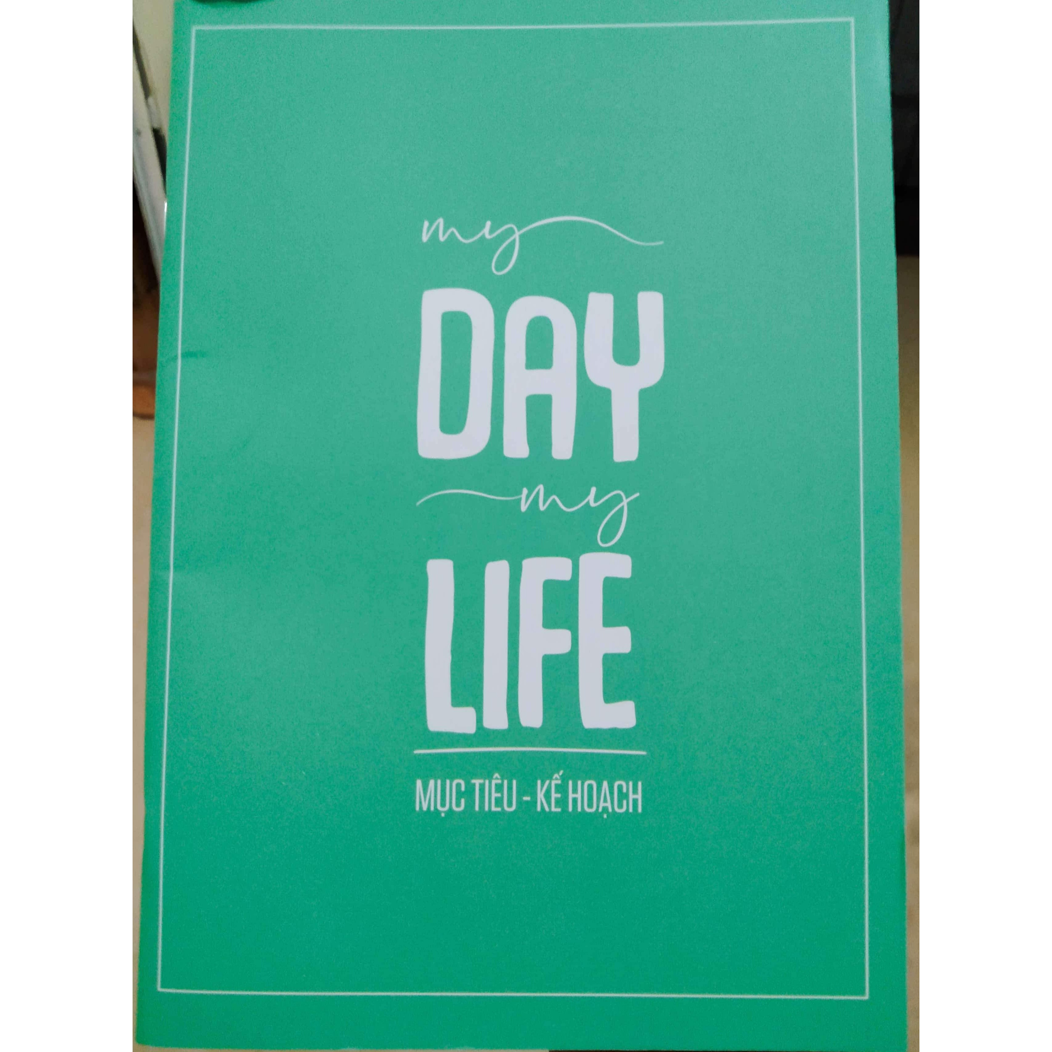 Sổ Ghi Chép Mục Tiêu Kế Hoạch Sổ Tay My Day My Lifetv