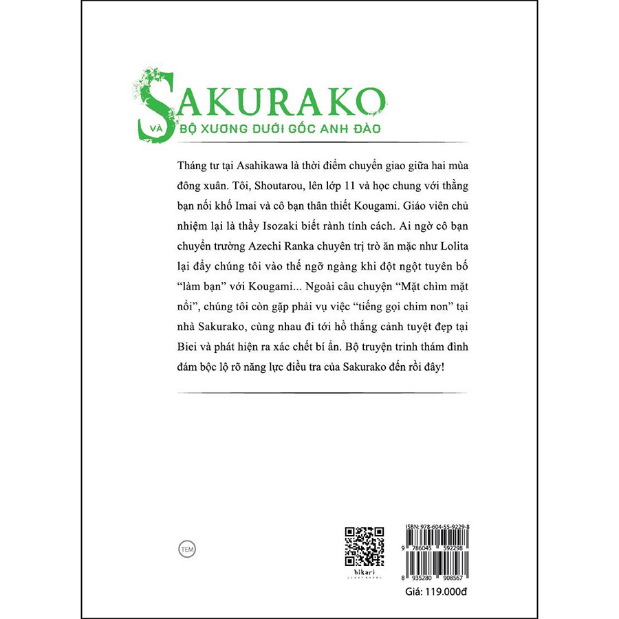 Sakurako Và Bộ Xương Dưới Gốc Anh Đào - Tập 8