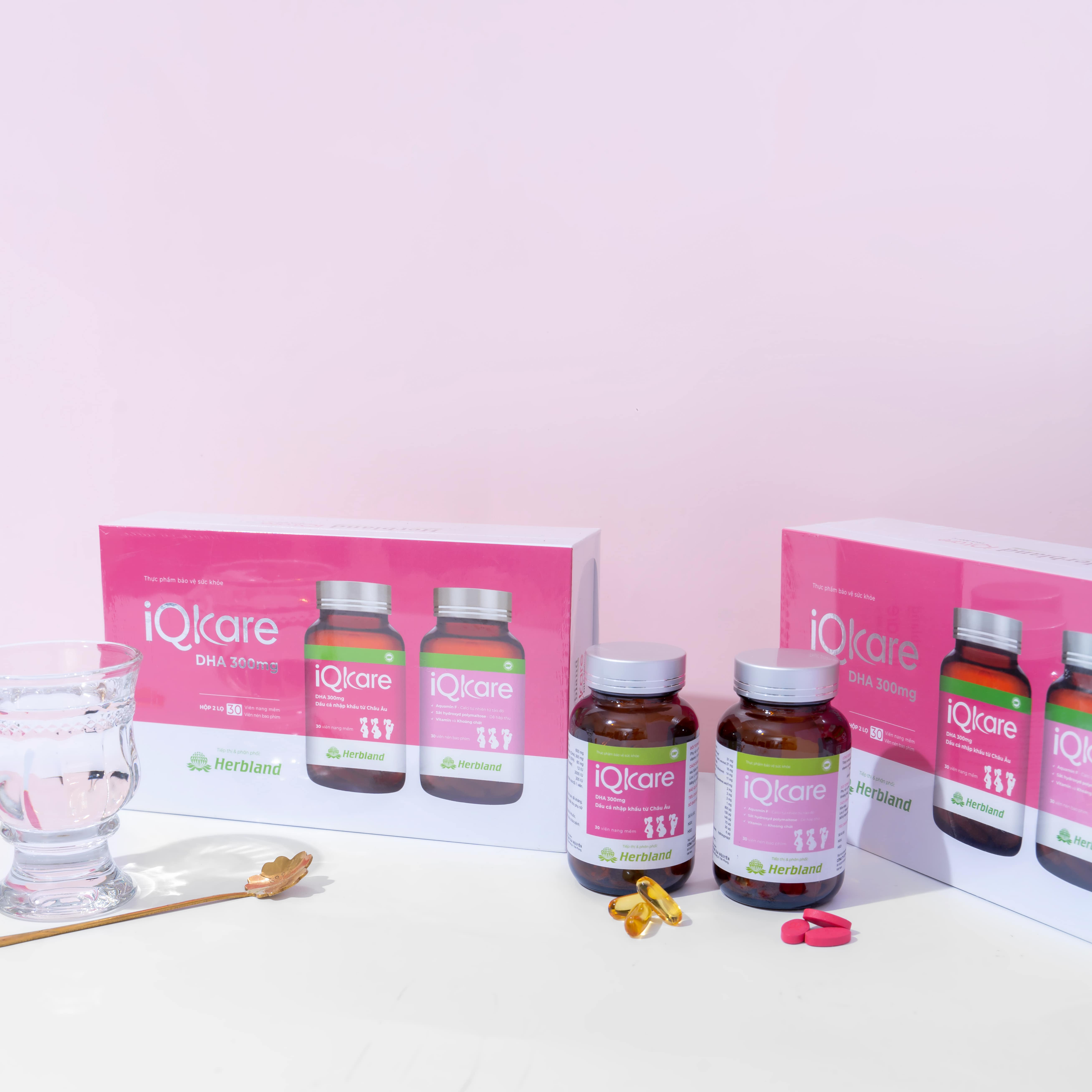 Viên uống IQKARE bổ sung Vitamin, khoáng chất cho mẹ bầu
