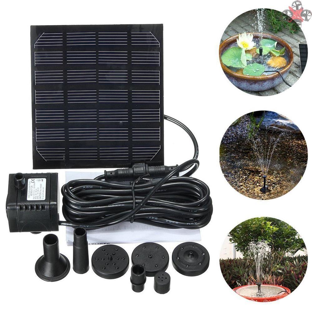 Vòi Phun Nước Năng Lượng Mặt Trời 7v 1.5w