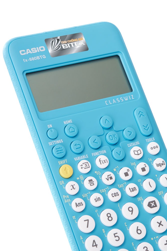 Máy Tính Casio FX 880 BTG - Màu Xanh