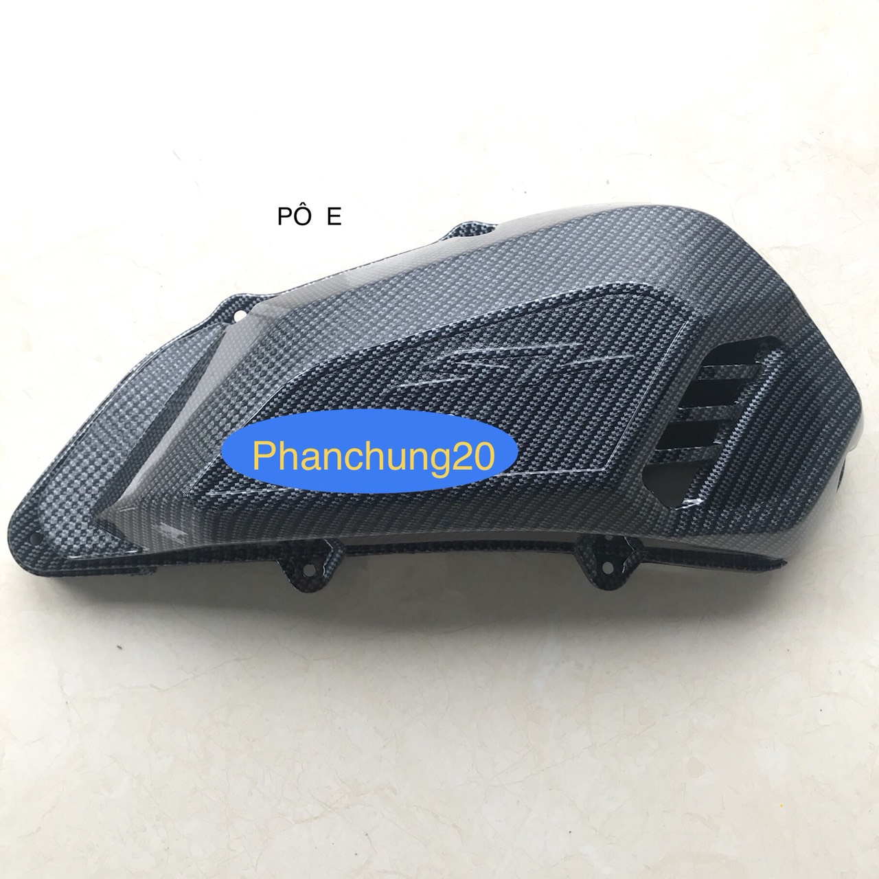 ỐP BẦU E DÙNG CHO XE SH 2017 2018 2019 CACBON
