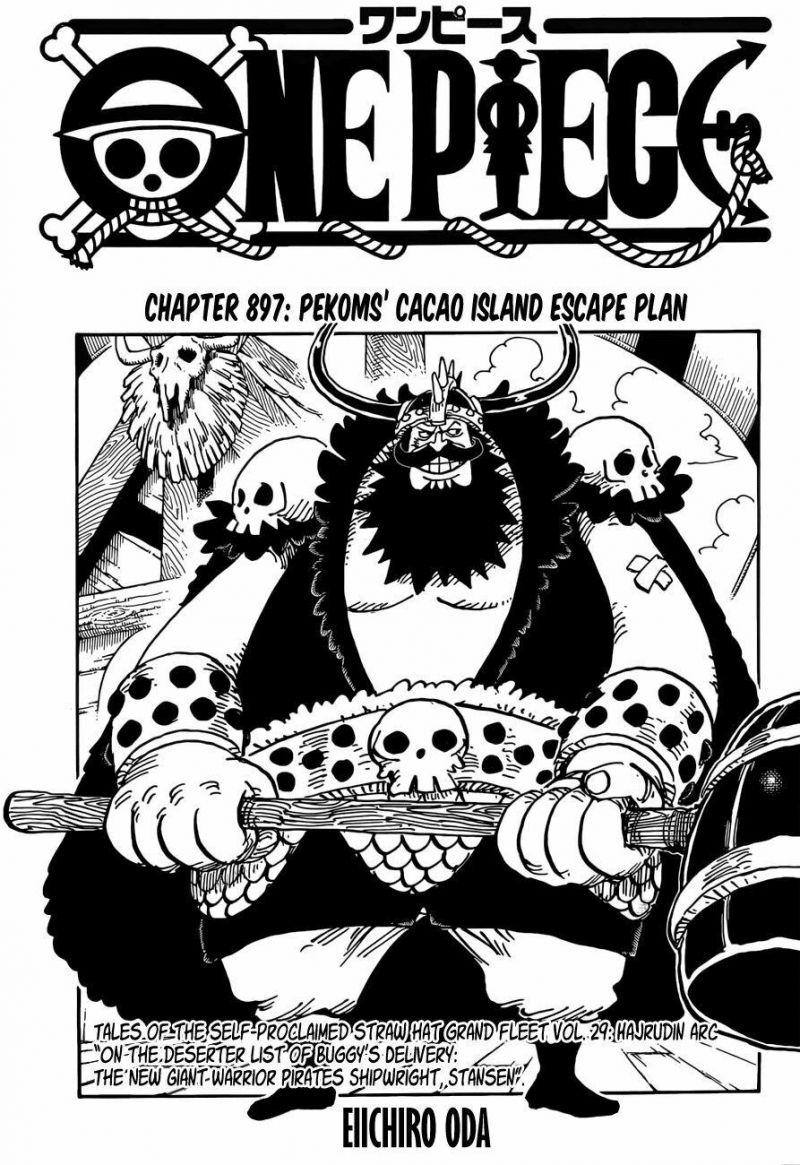 đảo hải tặc - one piece chapter 897 1