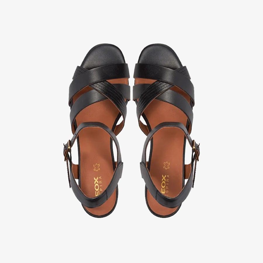 Giày Sandals Nữ GEOX D Genziana Mid B