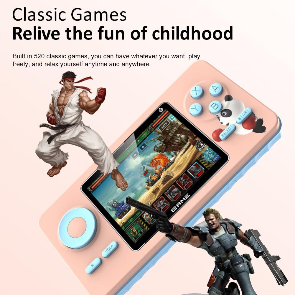 Máy Chơi game Cầm Tay S5 Tích Hợp 520 Trò Chơi Cho Bé