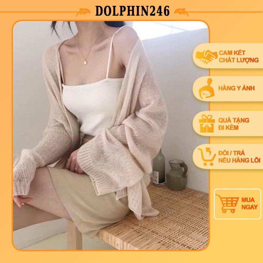 Áo Khoác Cardigan Len Mỏng Cho Nữ Phong Cách Ulzzang Phù Hợp Đi Đà Lạt, Dạo Biển, Labibi K4t3