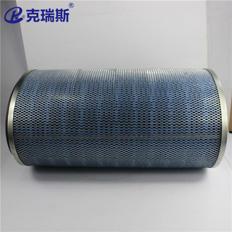 Vận chuyển nhanh Hộp lọc loại bỏ bụi chống cháy Hộp lọc sợi nano P190818 Bộ lọc hình bầu dục chịu nhiệt độ cao màu xanh lam