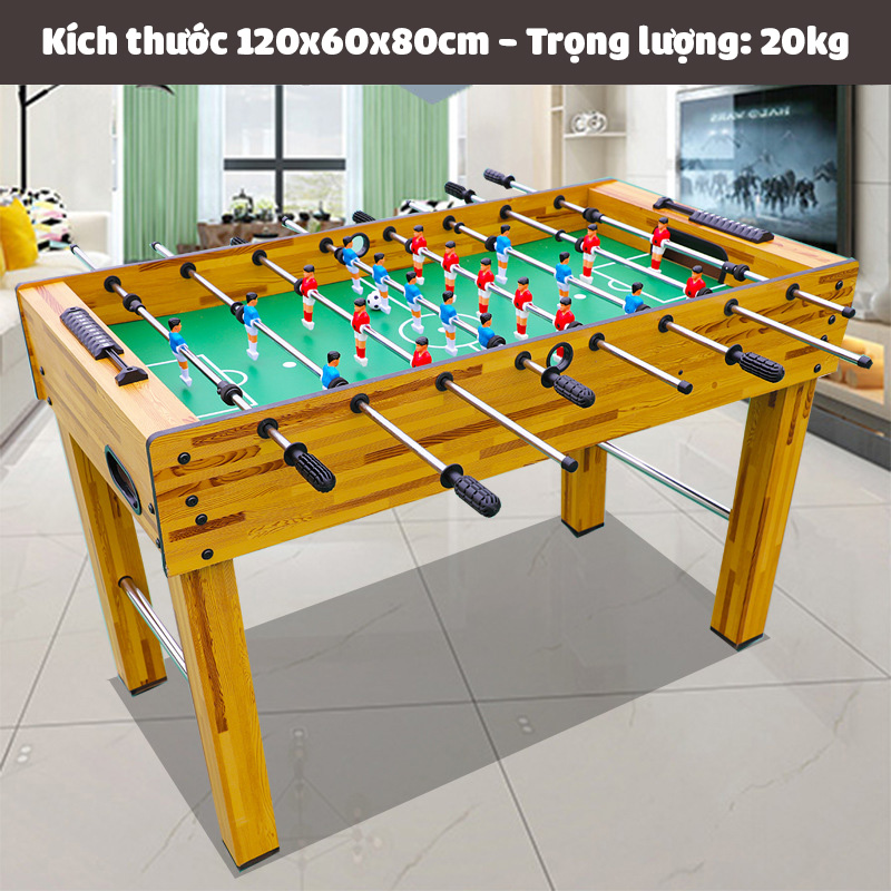 Bàn bi lắc chân cao giải trí gia đình, văn phòng cho người lớn, trẻ em size lớn 121x61x79cm