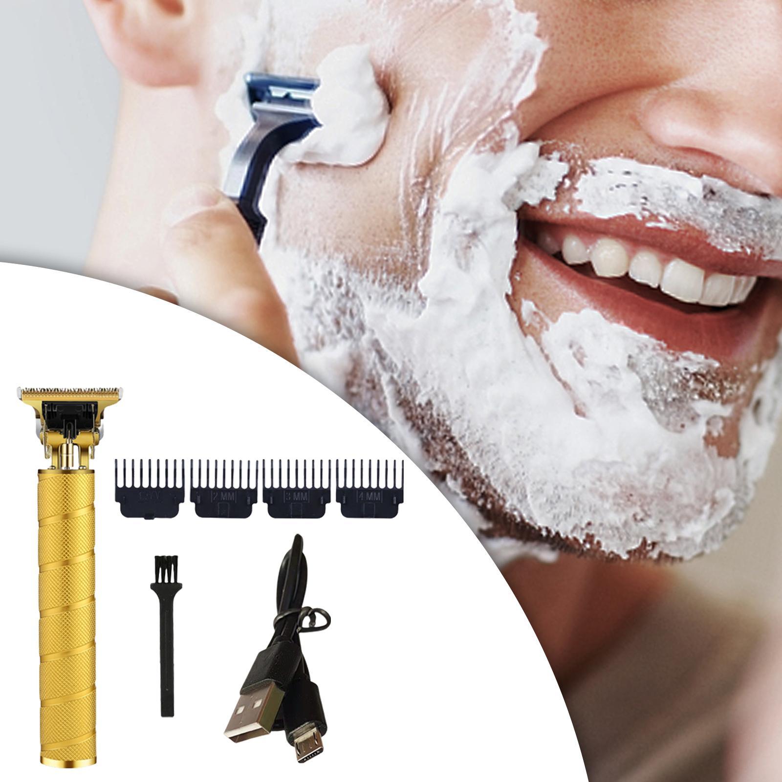 Hair Clippers for Men T-Blade Electric Beard Trimmer Liners Edgers Outliner Barbers