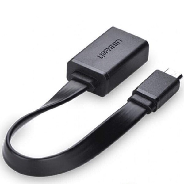 Cáp OTG micro USB chuẩn 2.0 dẹt Ugreen 10821