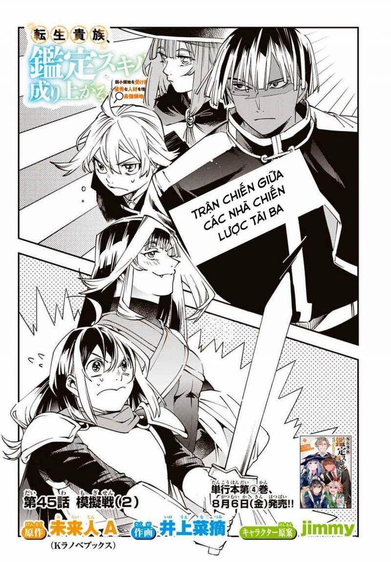 tái sinh thành quý tộc với kĩ năng 'appraisal' chapter 45 1