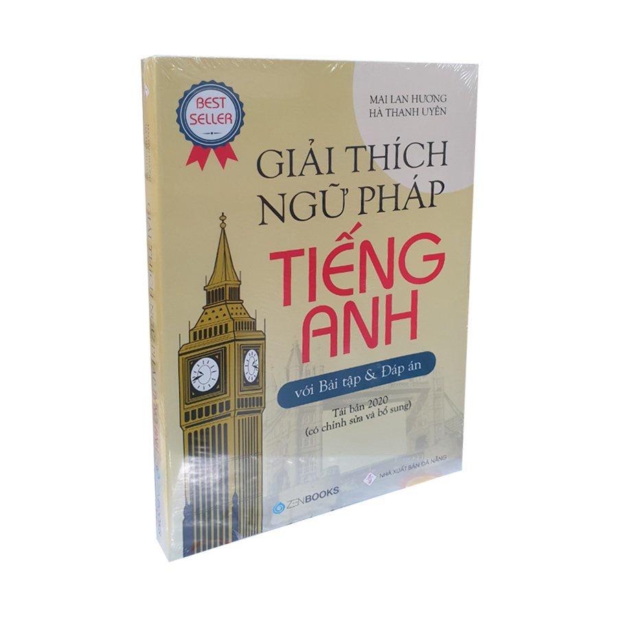 Sách - Combo 2 cuốn Ngữ pháp tiếng anh và Giải thích ngữ pháp tiếng anh Mai Lan Hương