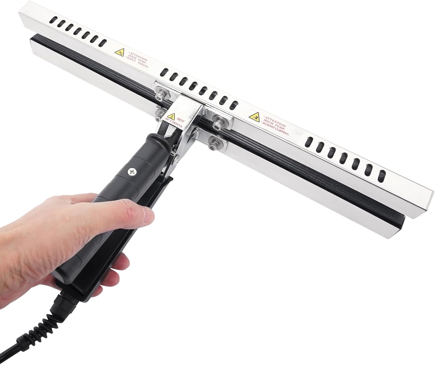 Máy hàn miệng túi dang kẹp DHS-400 mép hàn rộng 13mm - hàng nhập khẩu