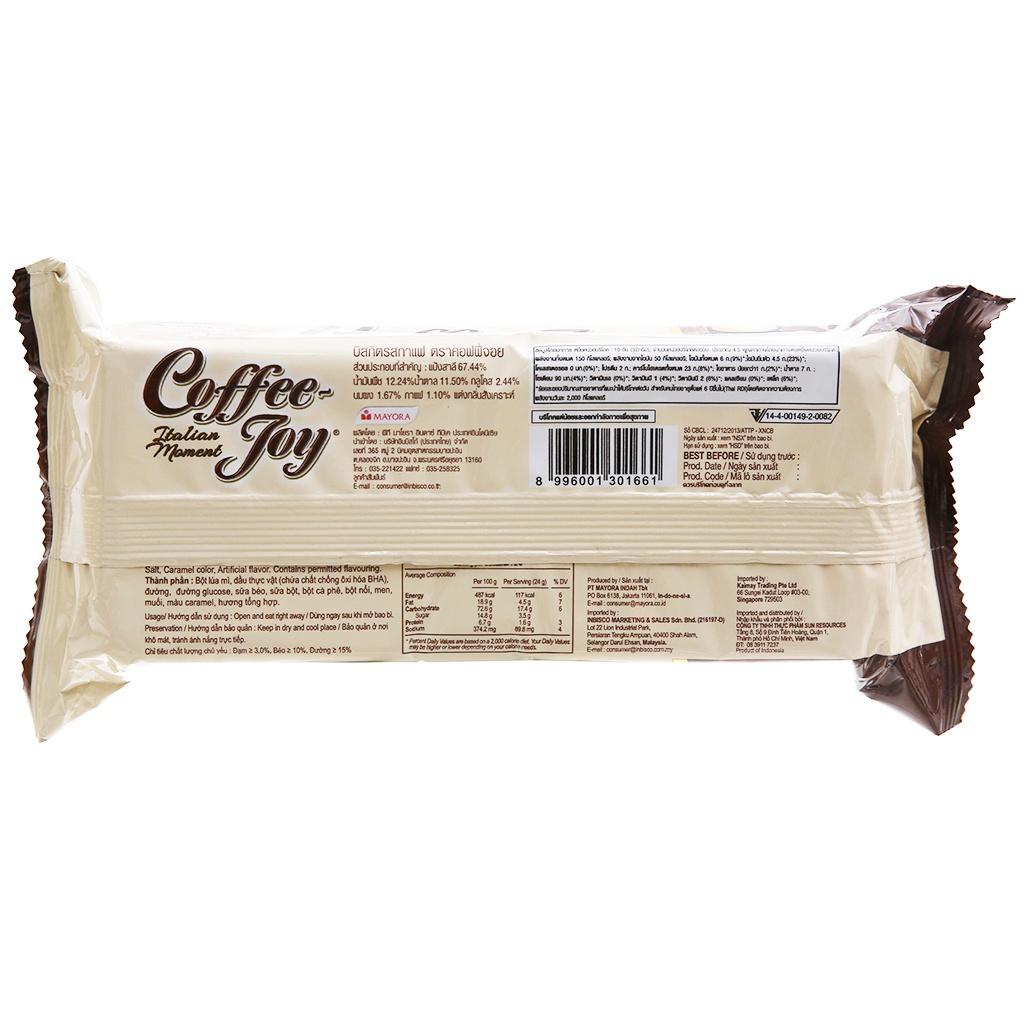 Combo 6 Bánh Quy Vị Cà Phê Coffee Joy142g