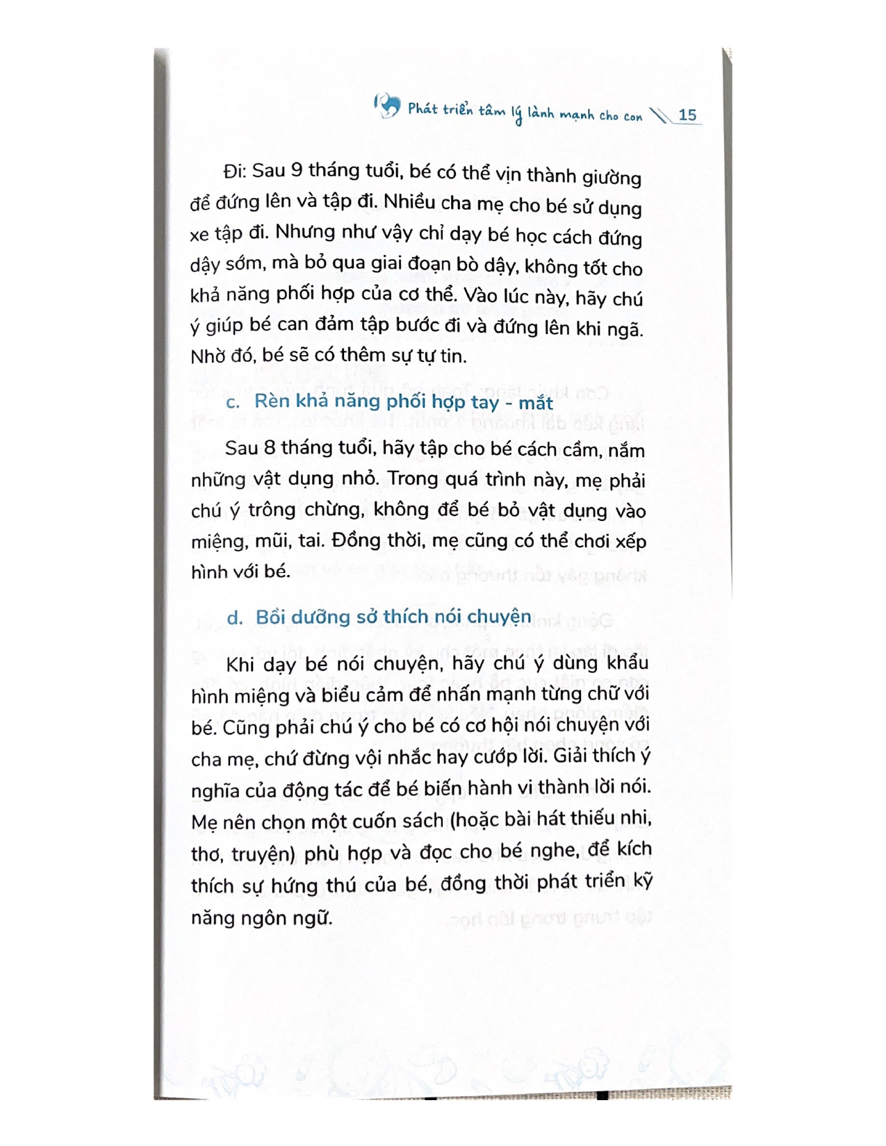 Phát Triển Tâm Lý Lành Mạnh Cho Con