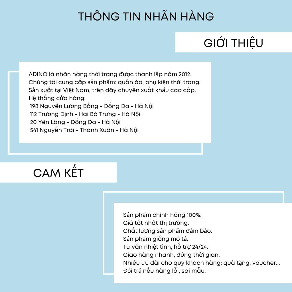 Áo sơ mi nam ngắn tay kẻ sọc caro màu xanh navy ADINO vải sợi tre Bamboo mềm mịn mát dáng slimfit công sở trẻ trung CT93