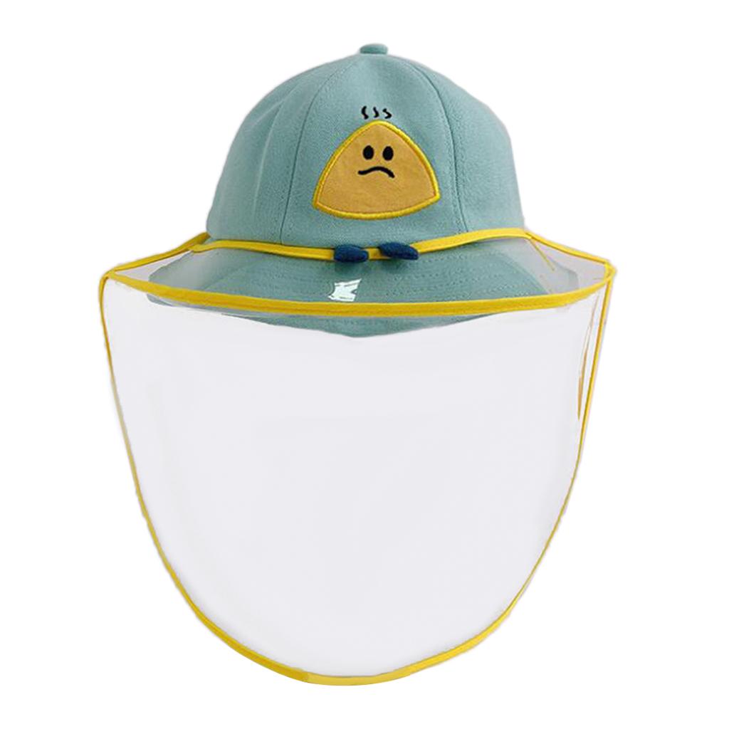 3pcs UV Protection Hat for Kids Beige Orange Green