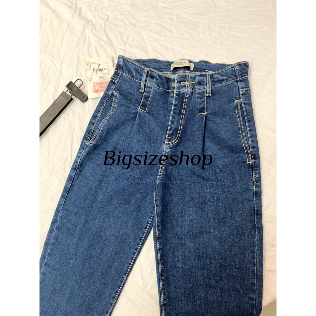 SOBIN BIG SIZE (50 - 90 KG) QUẦN JEAN BAGGY, QUẦN JEAN NỮ, CAO CẤP FORM ĐẸP CHUẨN CHO NÀNG RA PHỐ