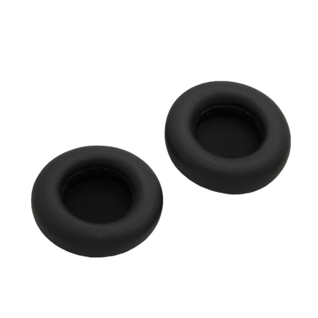 2 Pair Headphone Earpads Cushion Cover for Monster DNA Black & Gray