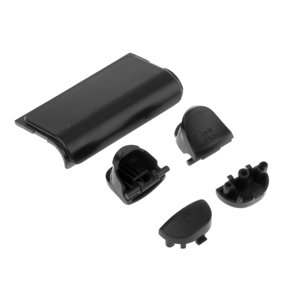 L2 R2 L1 R1 Thumbstick Cap Button Mod Set +HDD Case for Sony PS4 Controller