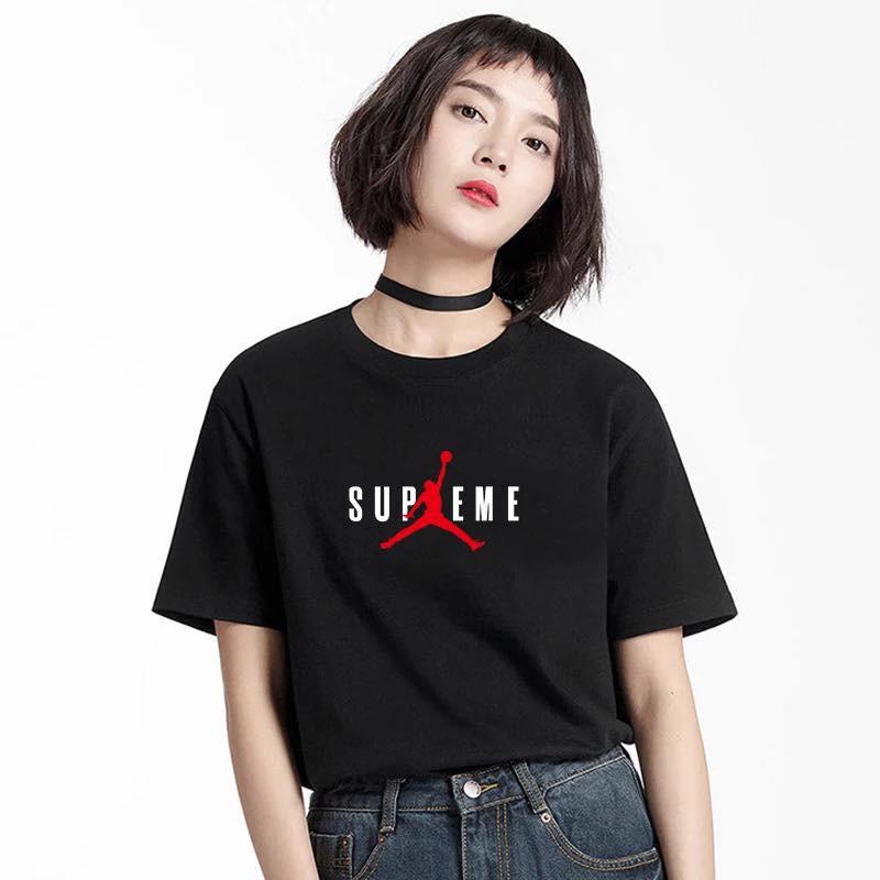 Áo thun unisex 100% cotton in hình superme X JD