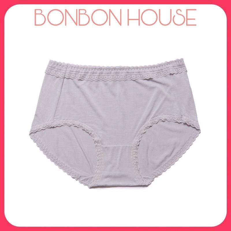 Quần Lót Cotton Mềm Viền Ren Cạp Cao Kháng Khuẩn