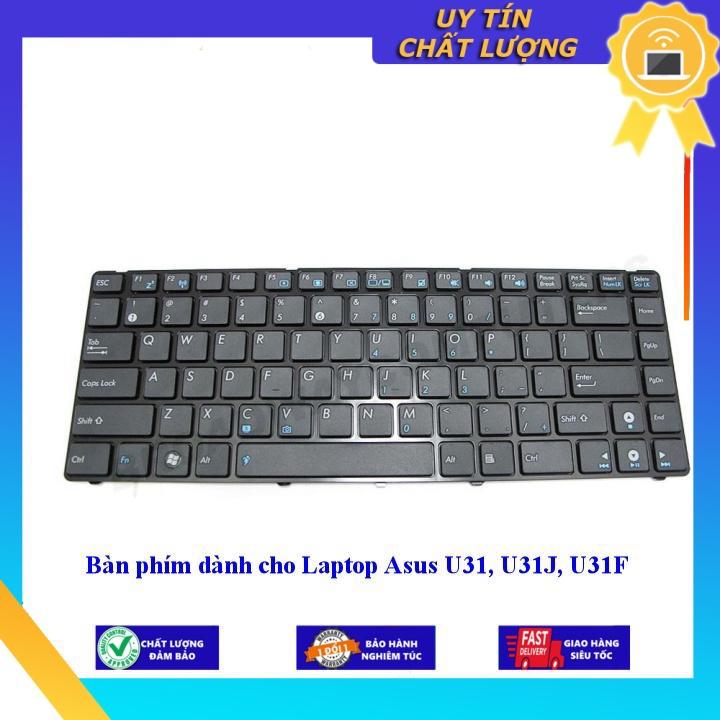 Bàn phím dùng cho Laptop Asus U31 U31J U31F - Hàng Nhập Khẩu New Seal