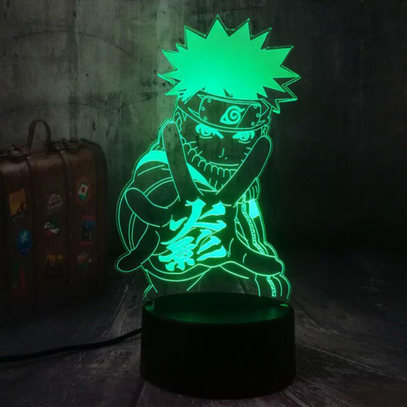 Đèn Lamp 3D Naruto Shippuden đèn ngủ đèn bàn trang trí